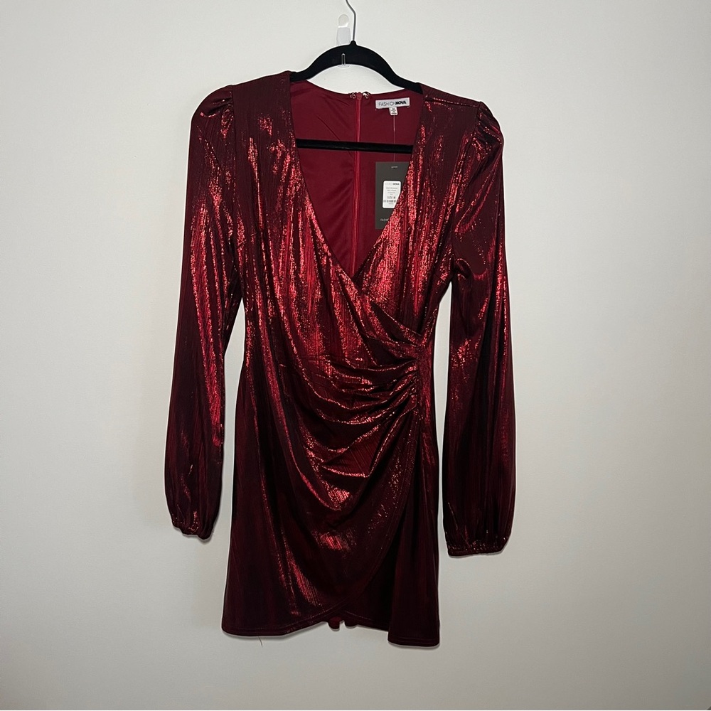 Fashion Nova Best Behavior Mini Dress Size M